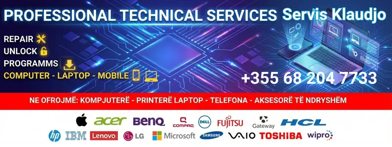Advertisment Banner of Professional Technical Service Servis Klaudjo Located in Saranda Albania